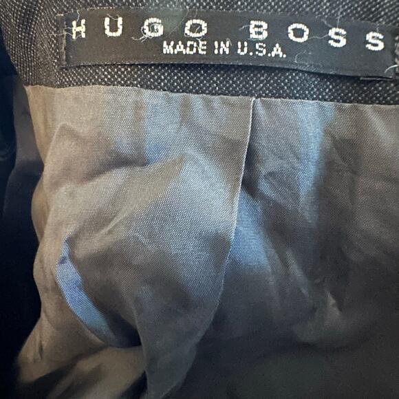 Hugo Boss Einstein Sigma Three Button Blazer, Black, 42 Short, 100% Virgin Wool - Picture 6 of 8